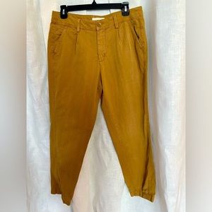 𝅺ANTHROPOLOGIE pants size 29, yellow pants